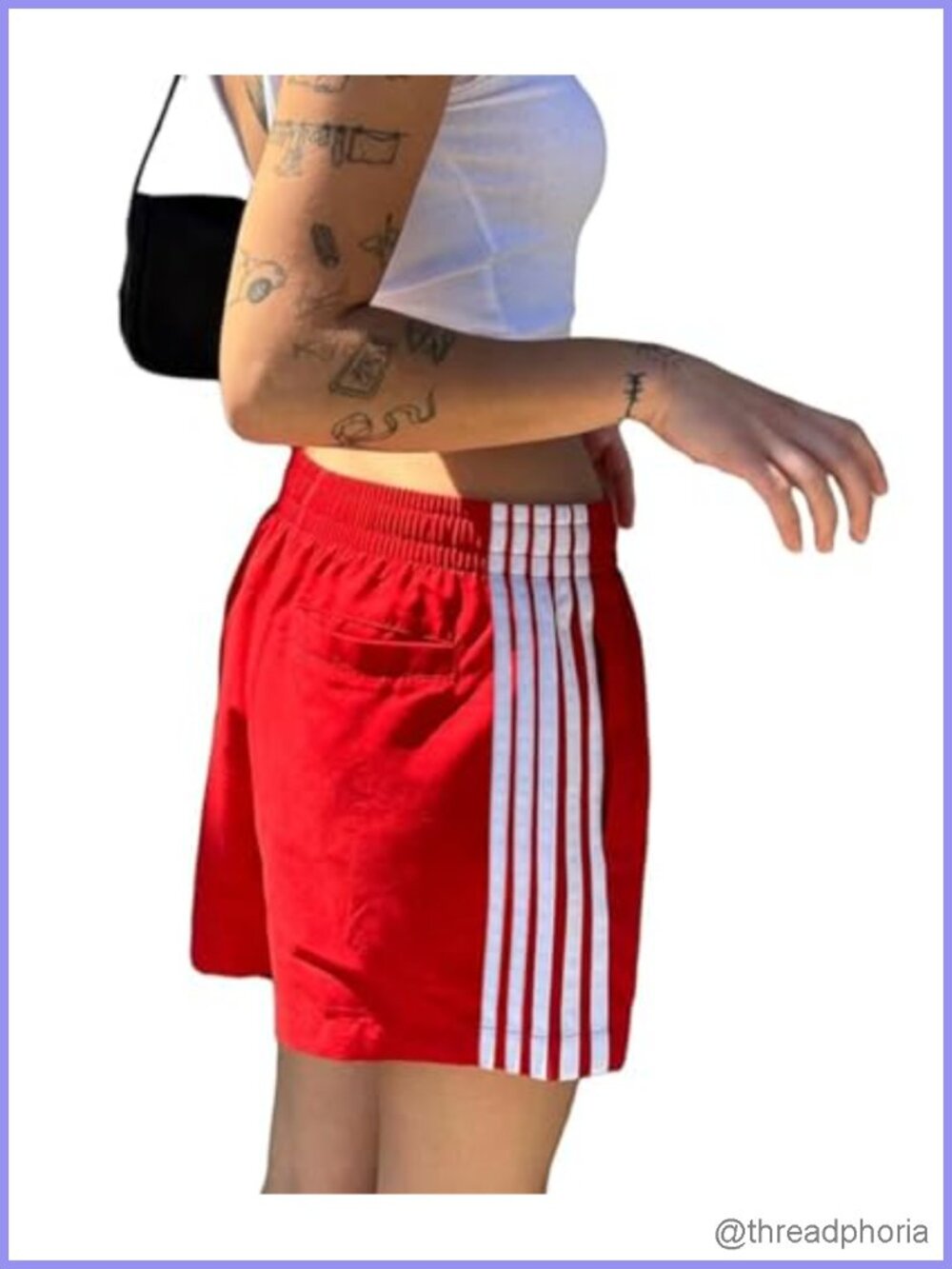 Women's Side-Striped Sweat Shorts High Waist Wide Leg Athletic Lounge with